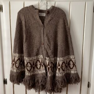 Button Down Alpaca Shrug